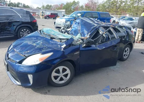 2013 Toyota Prius Four z USA, uszkodzony, nr VIN JTDKN3DUXD1703601